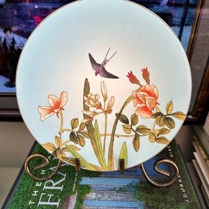 Replacement_Pier 1 Salad Plate with Hummingbird